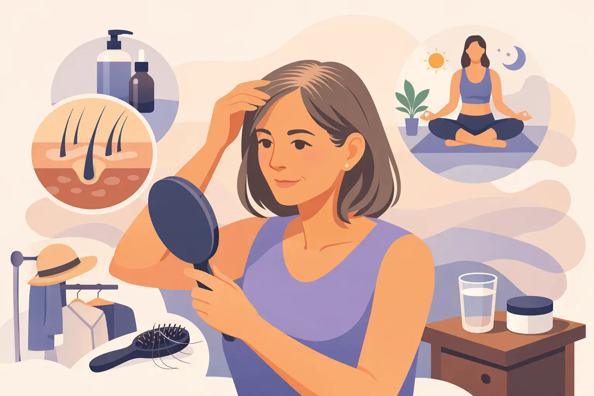 Care for Menopause Thinning That Fits Real Life
