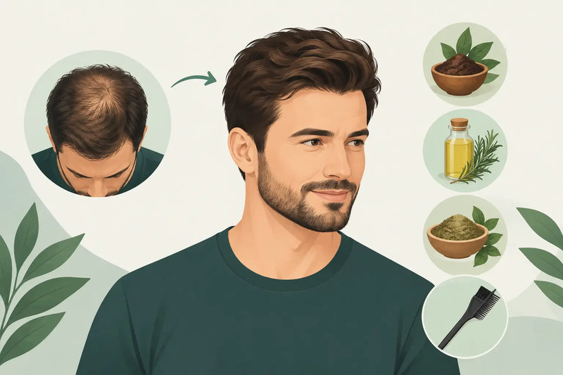 How to Conceal Thinning Crown Hair Naturally