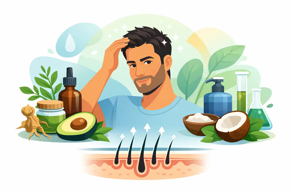 Best Natural Hair Growth Remedies for Men