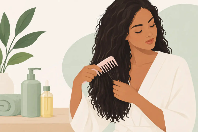 How to Detangle Fragile Hair Without Breakage