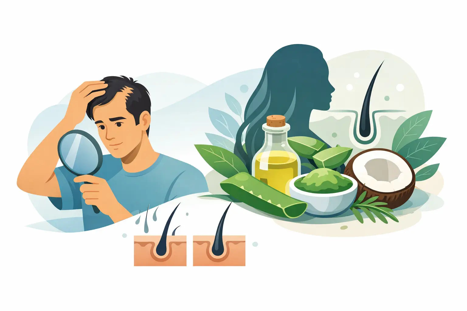 How to Stop Hair Loss With Natural Remedies