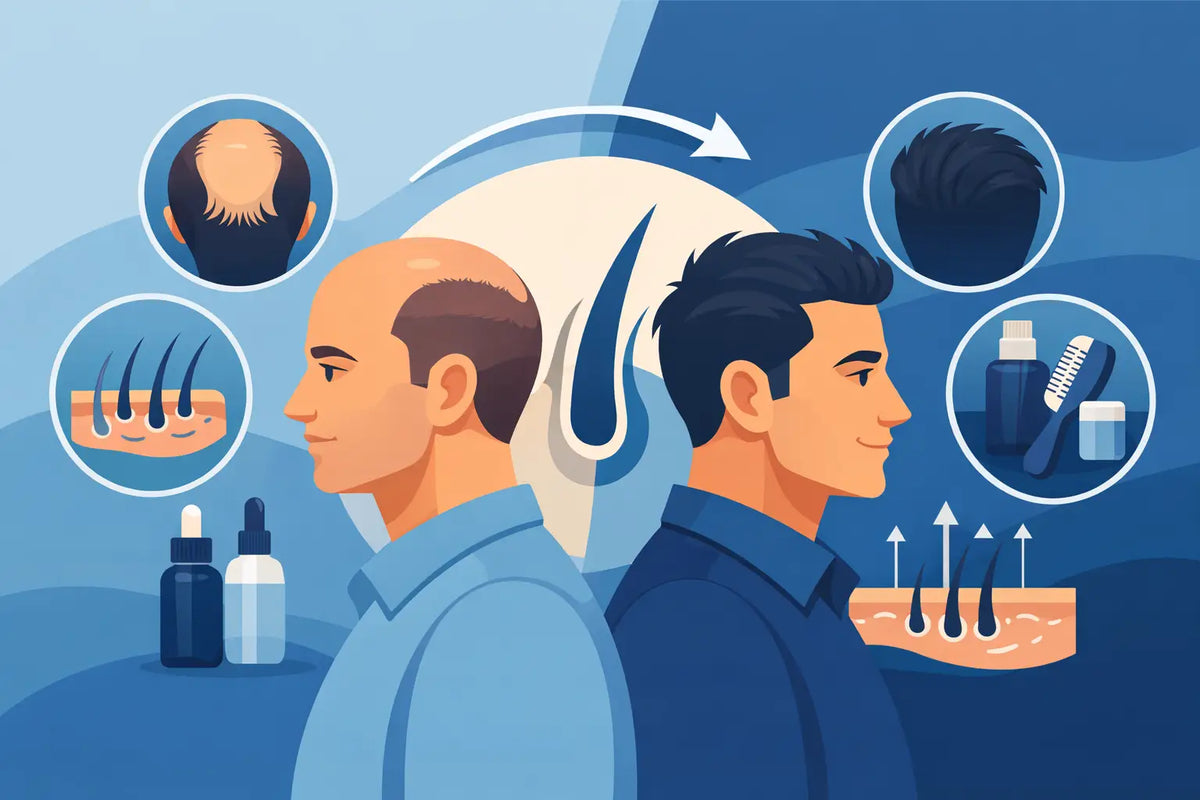 Male Pattern Baldness Guide for Fuller-Looking Hair