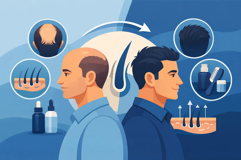 Male Pattern Baldness Guide for Fuller-Looking Hair