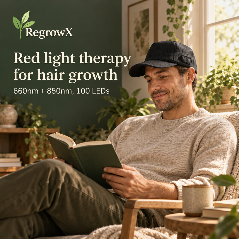 RegrowX Pro Red Light Hair Therapy Cap
