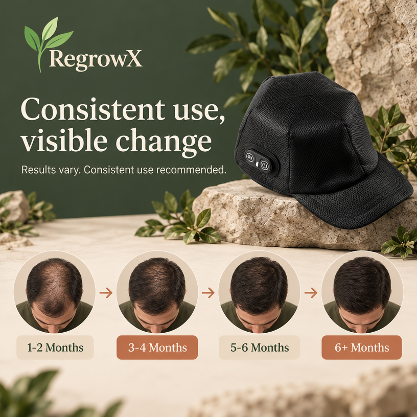 RegrowX Pro Red Light Hair Therapy Cap
