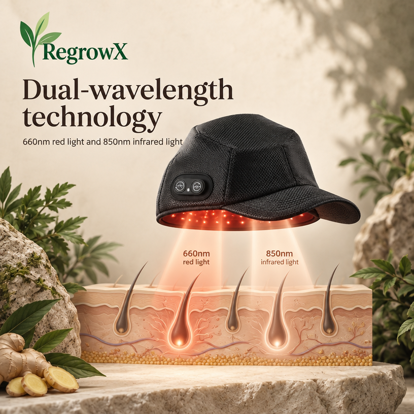 RegrowX Pro Red Light Hair Therapy Cap