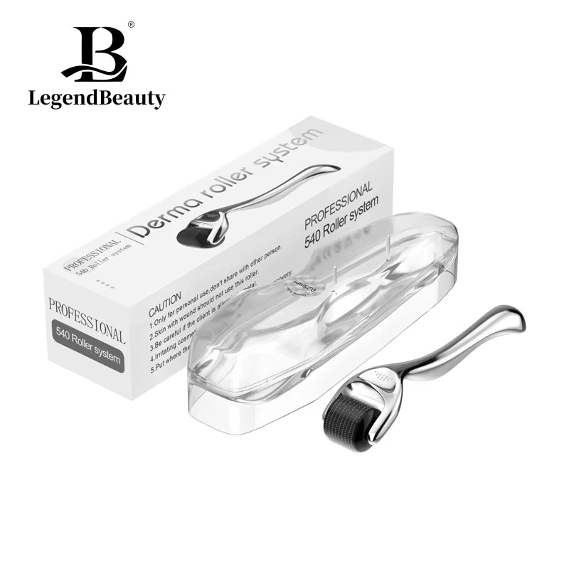 RegrowX™ Professional Microneedle Roller – 540 Needles for Hair Regrowth & Skin Renewal