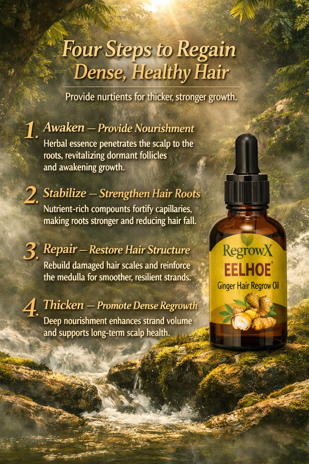 RegrowX™ Ginger Hair Grow Serum