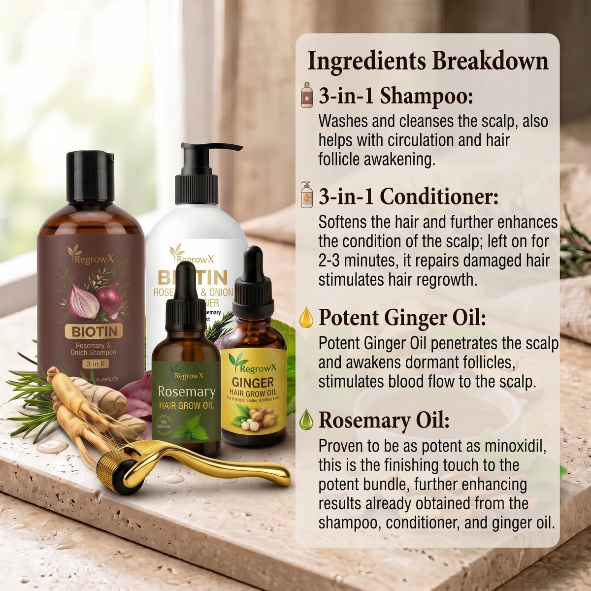 The Ultimate Hair Regrow Package