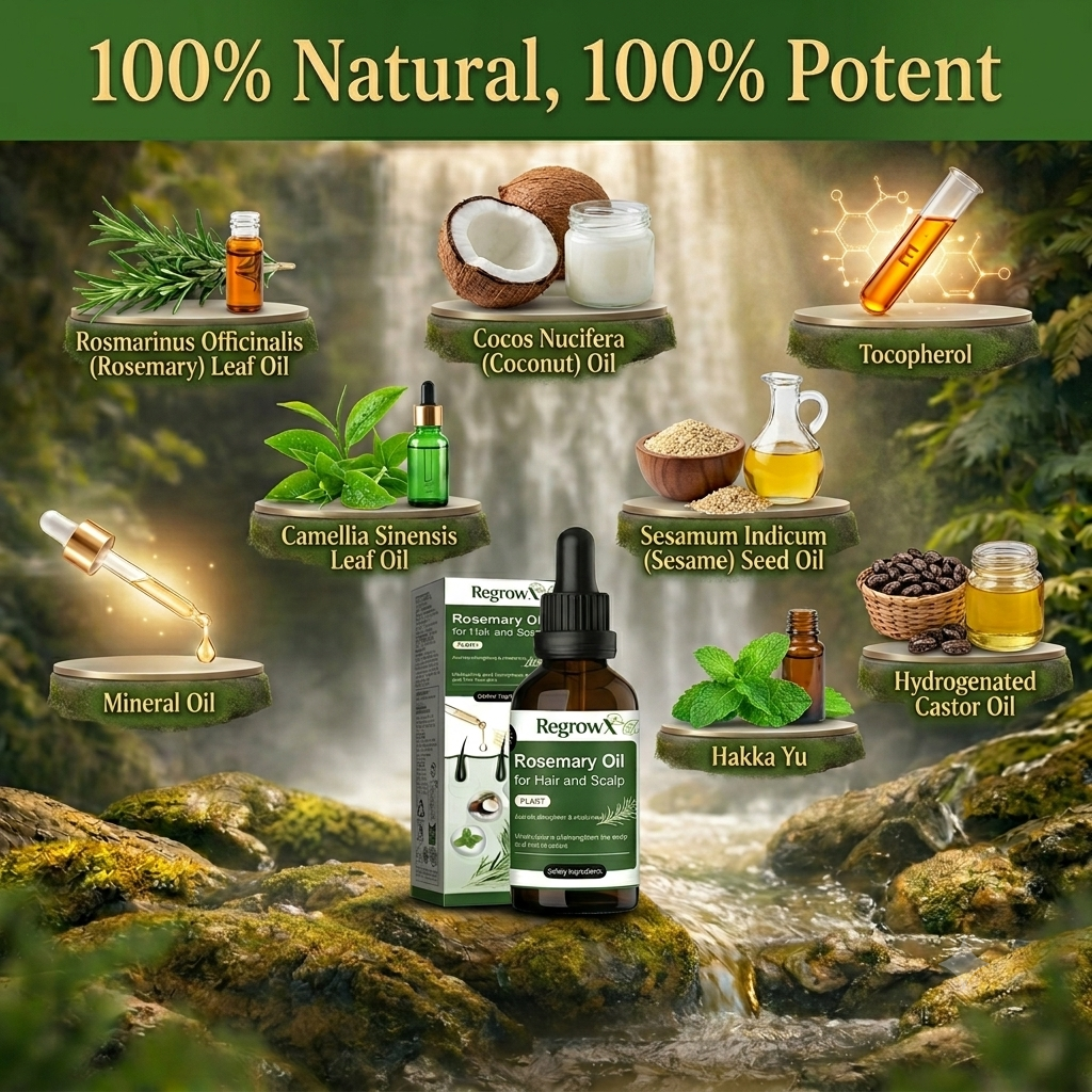 RegrowX™ Rosemary & Mint Hair Growth Oil