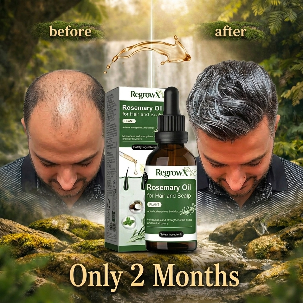 RegrowX™ Rosemary & Mint Hair Growth Oil
