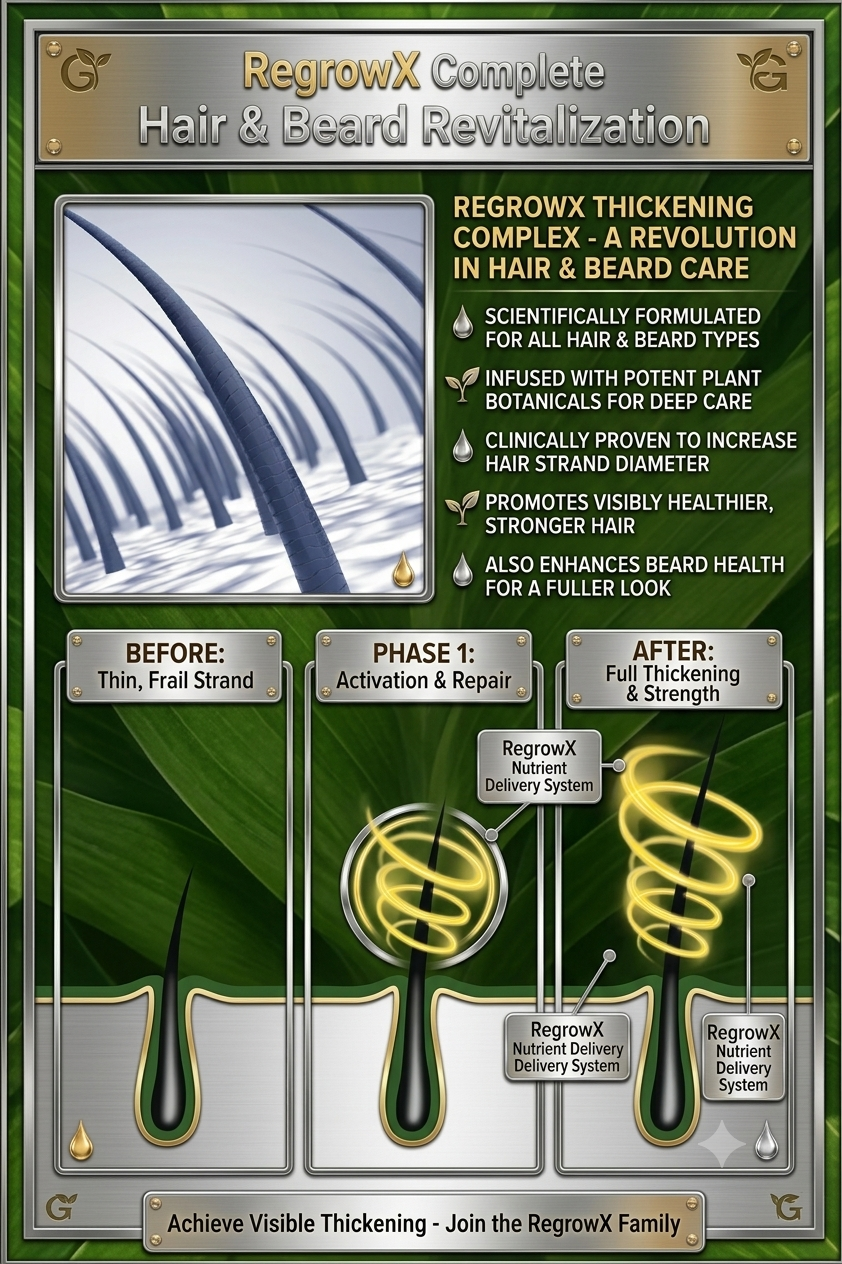 RegrowX™ Ginger Hair Grow Serum